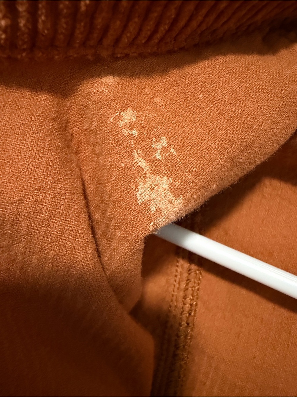 Free People 2020 Corduroy Jacket Orange Small Great Condition - Picture 10 of 10